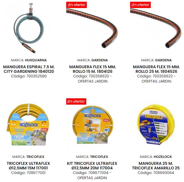 comprar mangueras cerca chiva